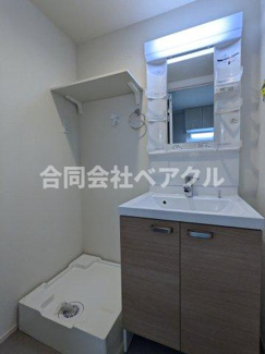 【洗面所】 | 縁テラス淀 | 洗面所です