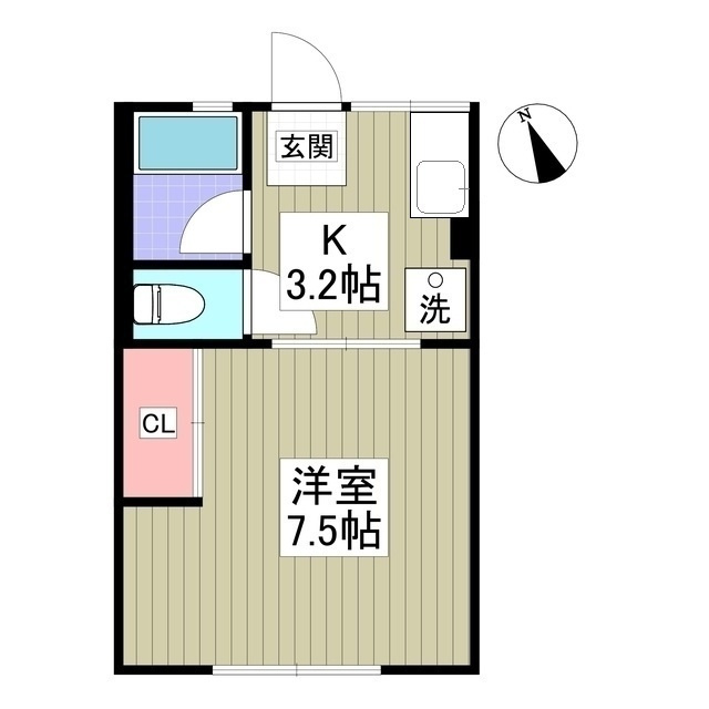 サンライフ21の間取り