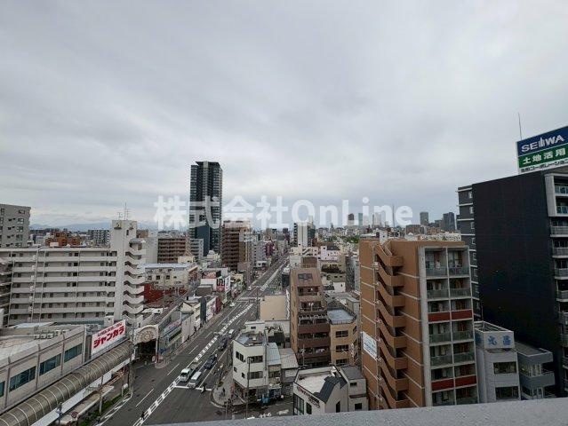 セイワパレス玉造駅上の展望