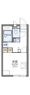【間取り】 | レオパレスリュウタロウ | 代表的な間取のため実際の間取とは異なる場合があります