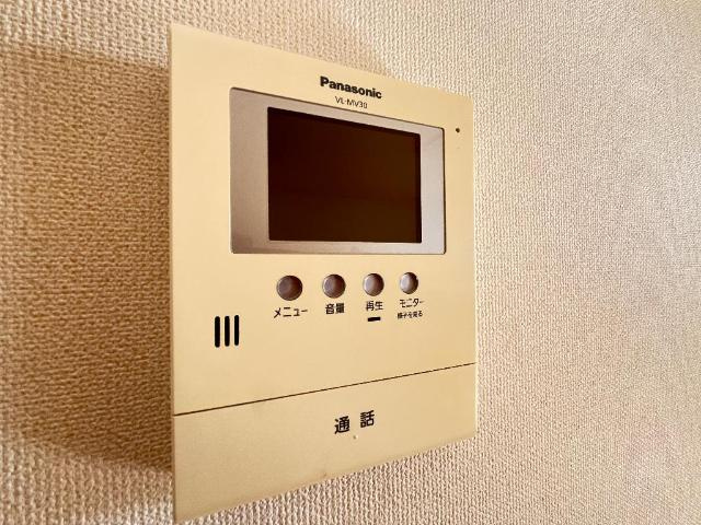 ソレイユの内装|カメラ付インターホン