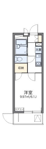 レオパレス高倉の間取り