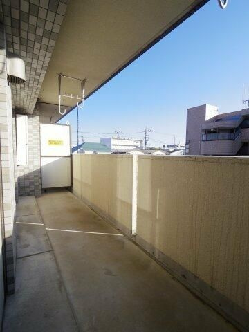 ベルヴェール大泉のバルコニー