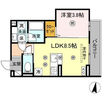 【間取り】 | D-residence東深津町３丁目