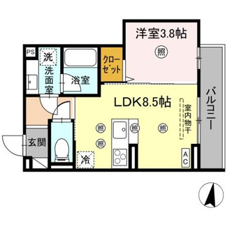 【間取り】 | D-residence東深津町３丁目