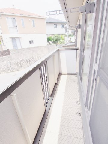セジュール大原 弐番館のバルコニー