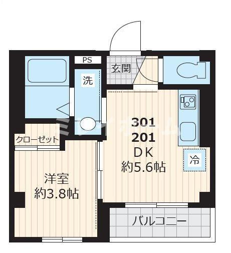 ピュイリーヴルの間取り