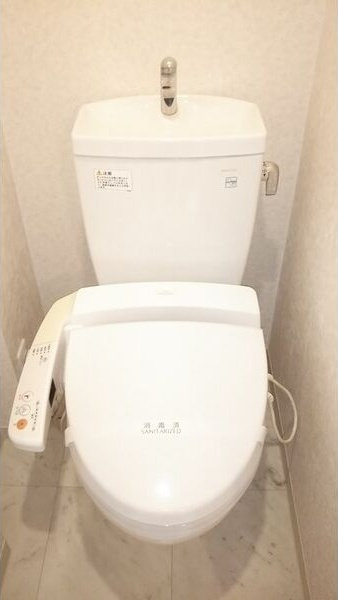 CITY　SPIRE美章園のトイレ