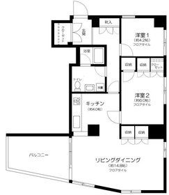 東光苑マンションの間取り