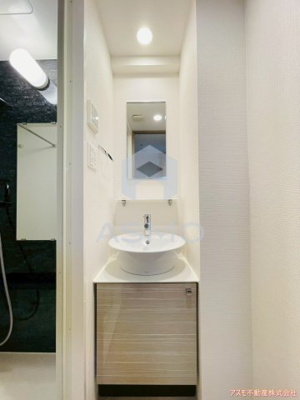 【洗面所】 | エスリードレジデンス大阪難波 | 同マンション別部屋　参考写真