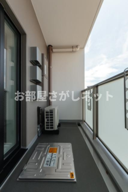 パークアクシス成増二丁目【おとり物件なし】#学生・社会人にオススメ！初期費用分割払いOK！のバルコニー|※写真は同タイプ住戸です。