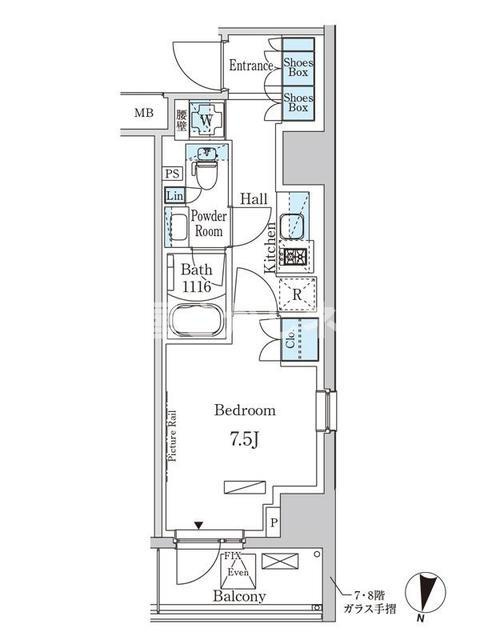 パークアクシス成増二丁目【おとり物件なし】#学生・社会人にオススメ！初期費用分割払いOK！の間取り