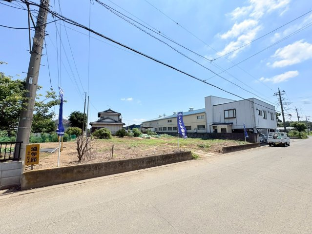 坂戸市紺屋　建築条件なし売地　「鶴ヶ島駅」車13分　敷地138坪　【三芳野小学区】の外観