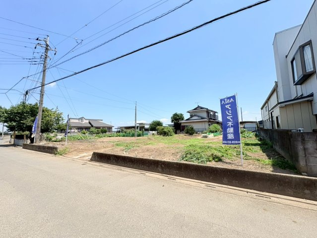 坂戸市紺屋　建築条件なし売地　「鶴ヶ島駅」車13分　敷地138坪　【三芳野小学区】の外観