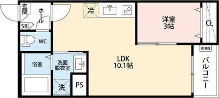 GRANDBLUE hoshimiyaⅡの間取り