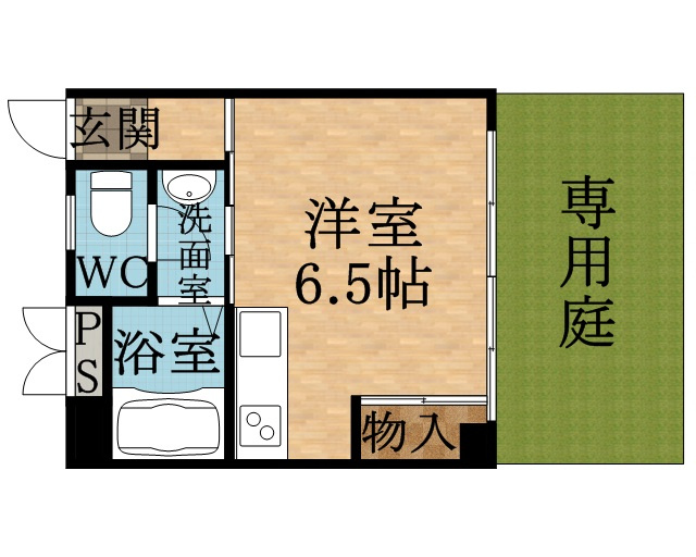 グレード山中の間取り