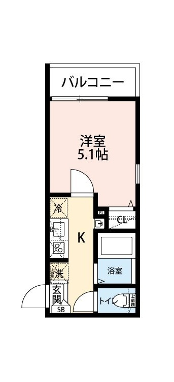 グランディア西新井の間取り|間取りです。