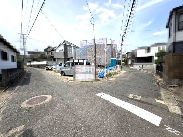 【その他】 | 福岡市第6南区横手3丁目　5号地（全5棟）【仲介手数料無料・0円】 | 現地写真。前面道路です。