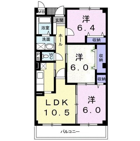 【間取り】 | メルヴェイユ