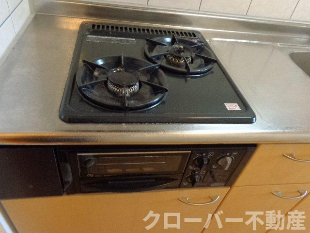 パルのキッチン|２口ガスコンロ