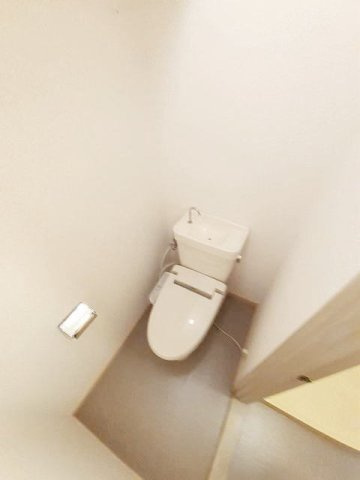 熊本市東区上南部３丁目のアパートのトイレ|コンパクトで使いやすいトイレです