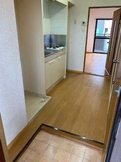熊本市東区西原１丁目の賃貸マンションの玄関|落ち着いた玄関です