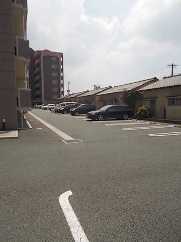 熊本市北区四方寄町の賃貸マンションの駐車場|駐車場です