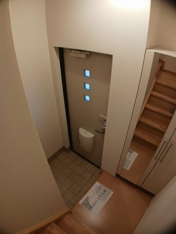 熊本市北区大窪３丁目のアパートの玄関|落ち着いた玄関です