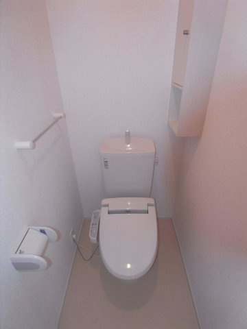 熊本市北区大窪３丁目のアパートのトイレ|トイレです
