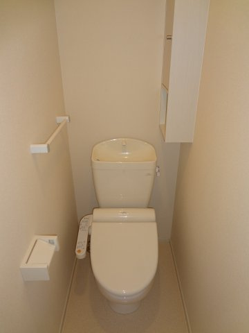 熊本市北区四方寄町のアパートのトイレ|トイレも気になるポイント