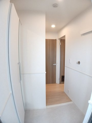 菊池郡菊陽町大字久保田の賃貸マンションの玄関|シンプルで使いやすい玄関です