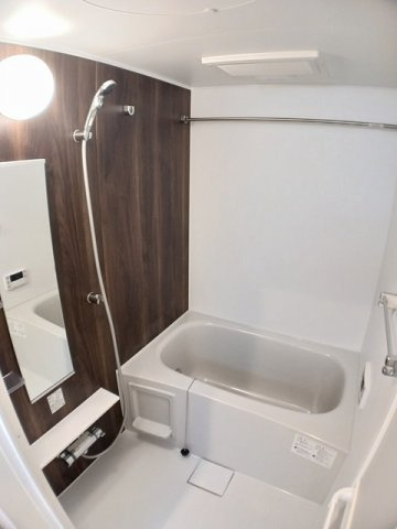 菊池郡菊陽町大字久保田の賃貸マンションの浴室|お風呂で日々の疲れを落としましょう