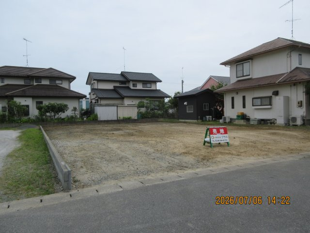 いわき市泉玉露四丁目 120坪売地 建築条件なし 陽当たり良好の整形地! 