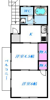 横須賀市上町４丁目のアパート
