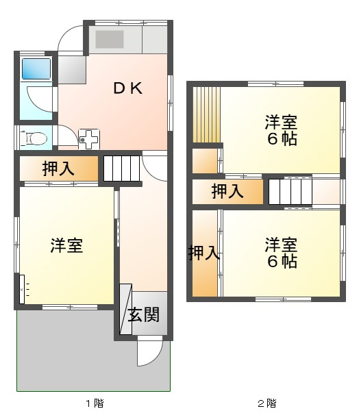 FUJITOKU舞子坂の間取り