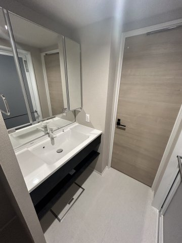 D'クラディアひばりヶ丘RESIDENCEの独立洗面台|収納豊富な独立洗面台でございます！