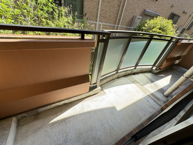グランドール北小金のバルコニー