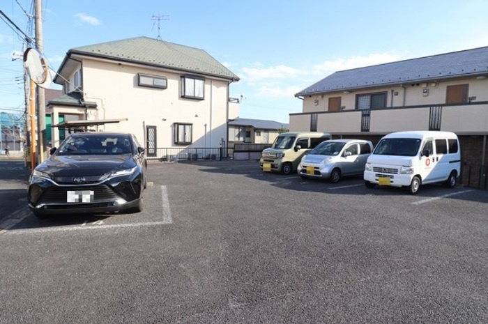 コモド八ヶ崎　Ａ・Ｂの駐車場