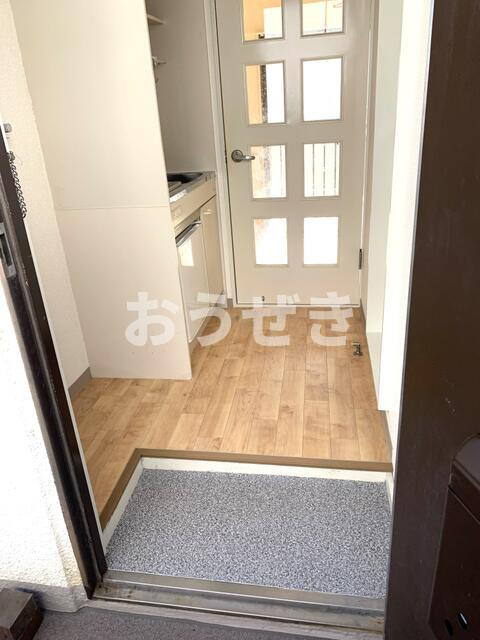 ハートランド天王町の玄関