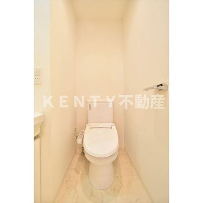 【トイレ】 | メインステージ蒲田Ⅵエグザ | ゆったりとした空間のトイレです
