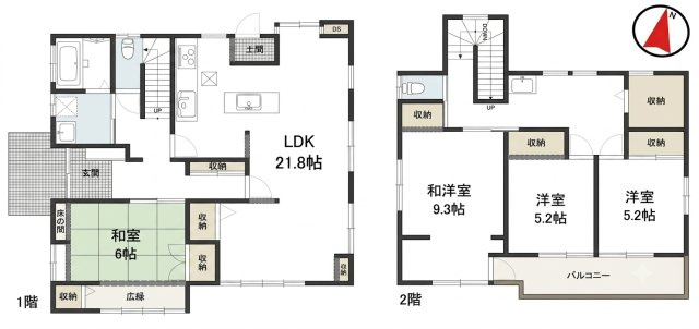 入間市宮前町　中古一戸建　～LDK21.8帖～