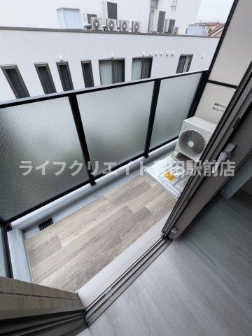 LIV CITY八王子のバルコニー