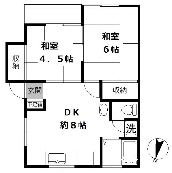 川崎市多摩区南生田１丁目のアパート