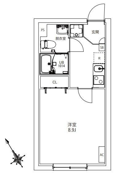 フラシア東武練馬の間取り