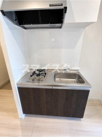 足立区皿沼３丁目の賃貸マンションのキッチン