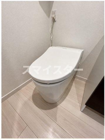 足立区皿沼３丁目の賃貸マンションのトイレ