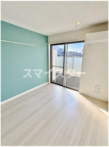 足立区皿沼３丁目の賃貸マンションの寝室