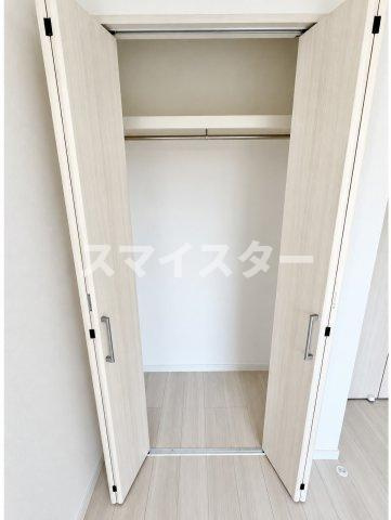 足立区皿沼３丁目の賃貸マンションの収納