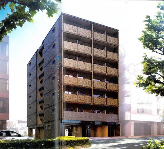 クリスタルグランツ西大路御池の外観パース