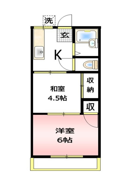 茅ヶ崎市柳島海岸のアパート